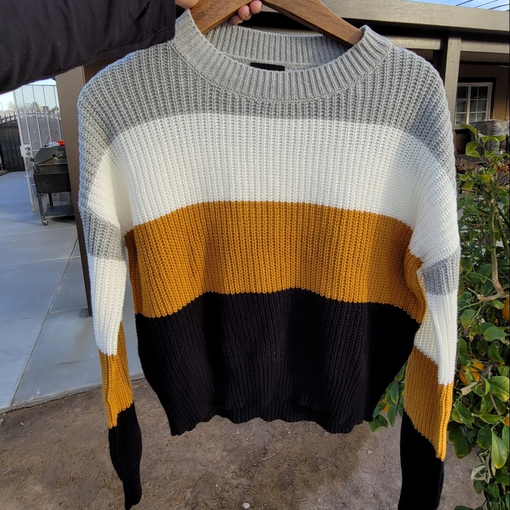 Ambiance Apparel Knitted Cozy Sweater